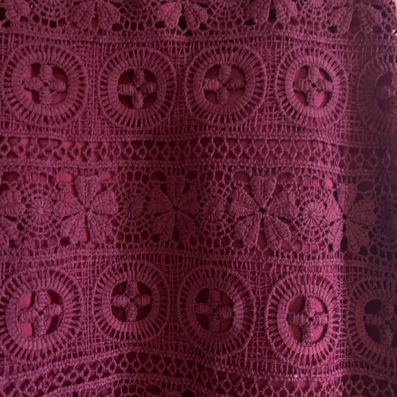 3/$16 One Clothing Crochet Pattern Sheer Back Tank - Picture 6 of 6